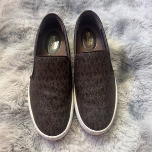 Michael Kors Dark Brown womens shoe